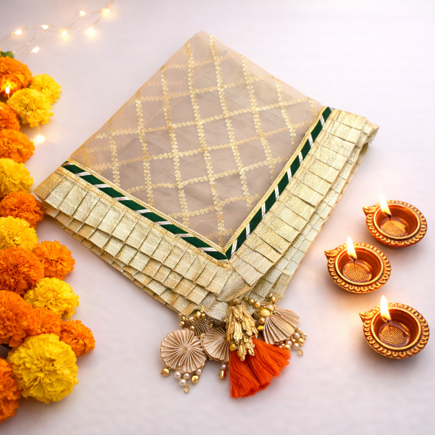 Luxury Thali Covers for Sacred Rituals