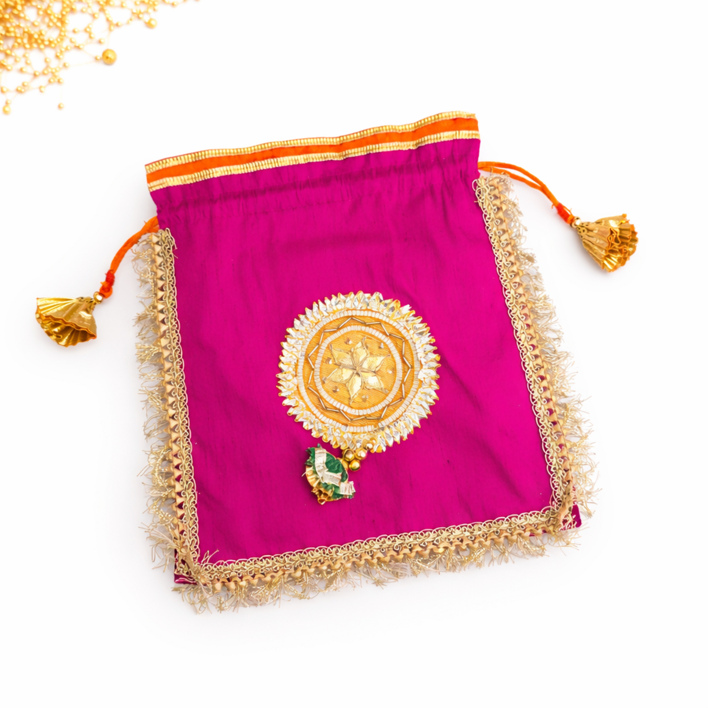Gota Potli Gifting Bag Pink