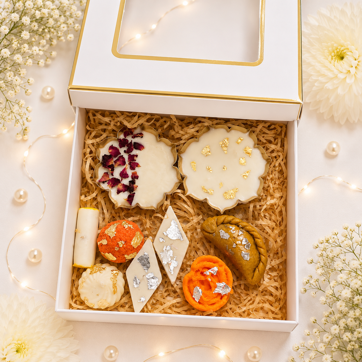 Royal Mithai Candle Gift Box – Set of 9