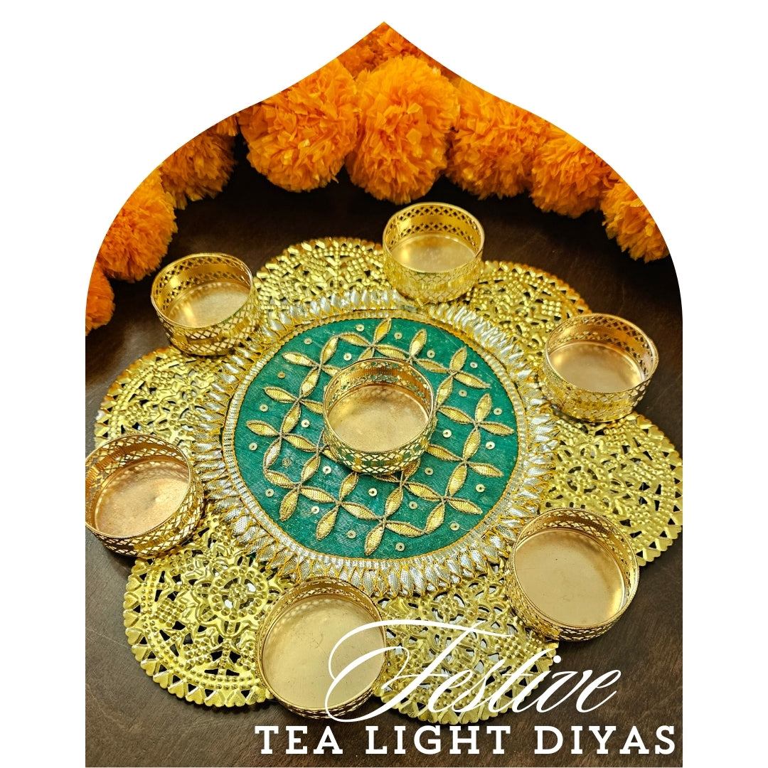 Festive Tea Light Diyas
