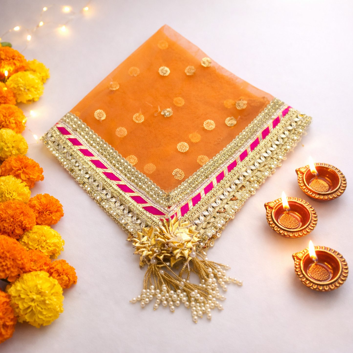 Beautiful Pooja Thaal Covers for Home Temple Use