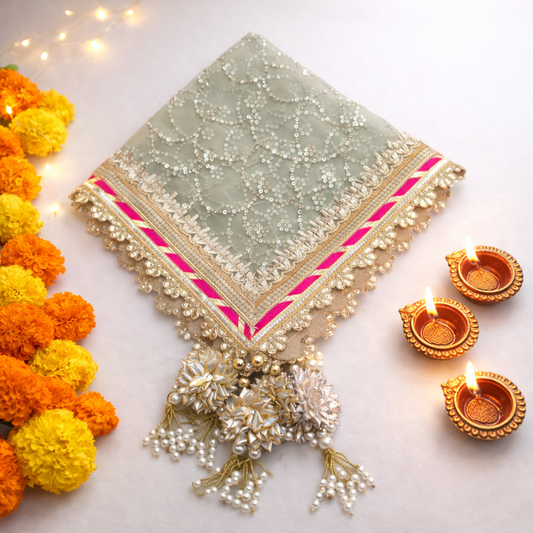 Premium Handmade Thaal Covers for Devotional Setup