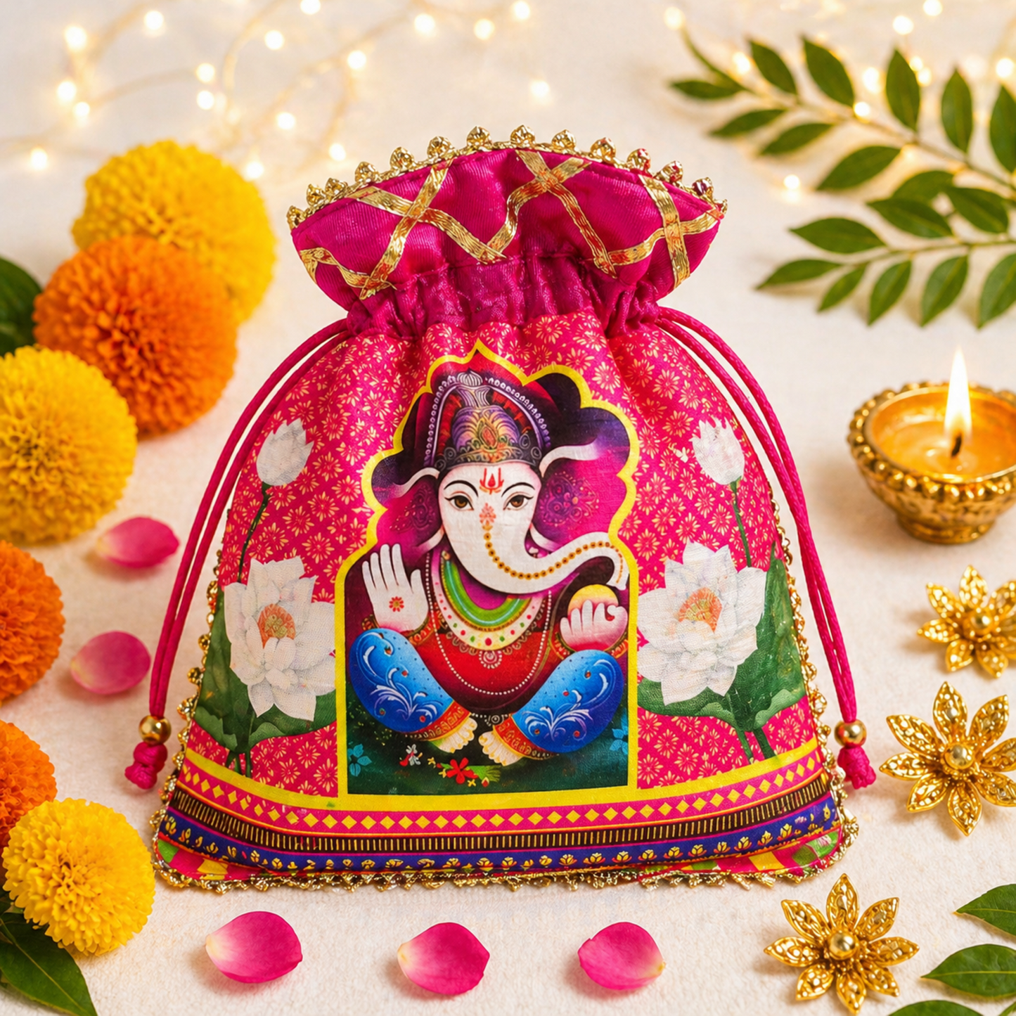 Ganpati Potli Gifting Bag