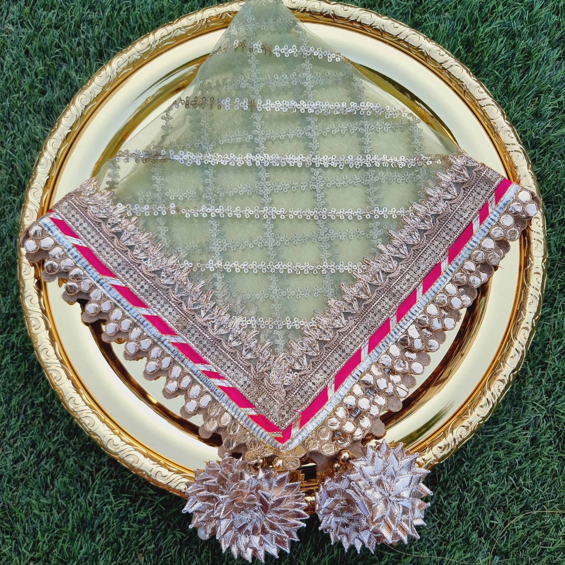 Thaal Cover Thaal Posh Net Fabric - Urban Roots