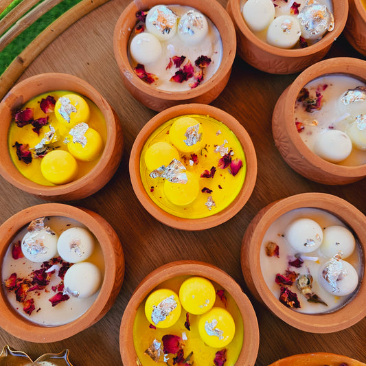Kesar Rasmalai Candle