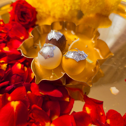 Mix Rasgulla Candle