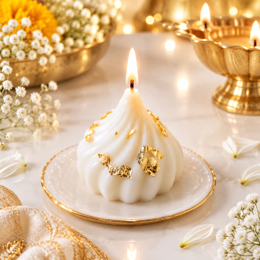 Shubh Modak Candle | Festive Mithai Candle