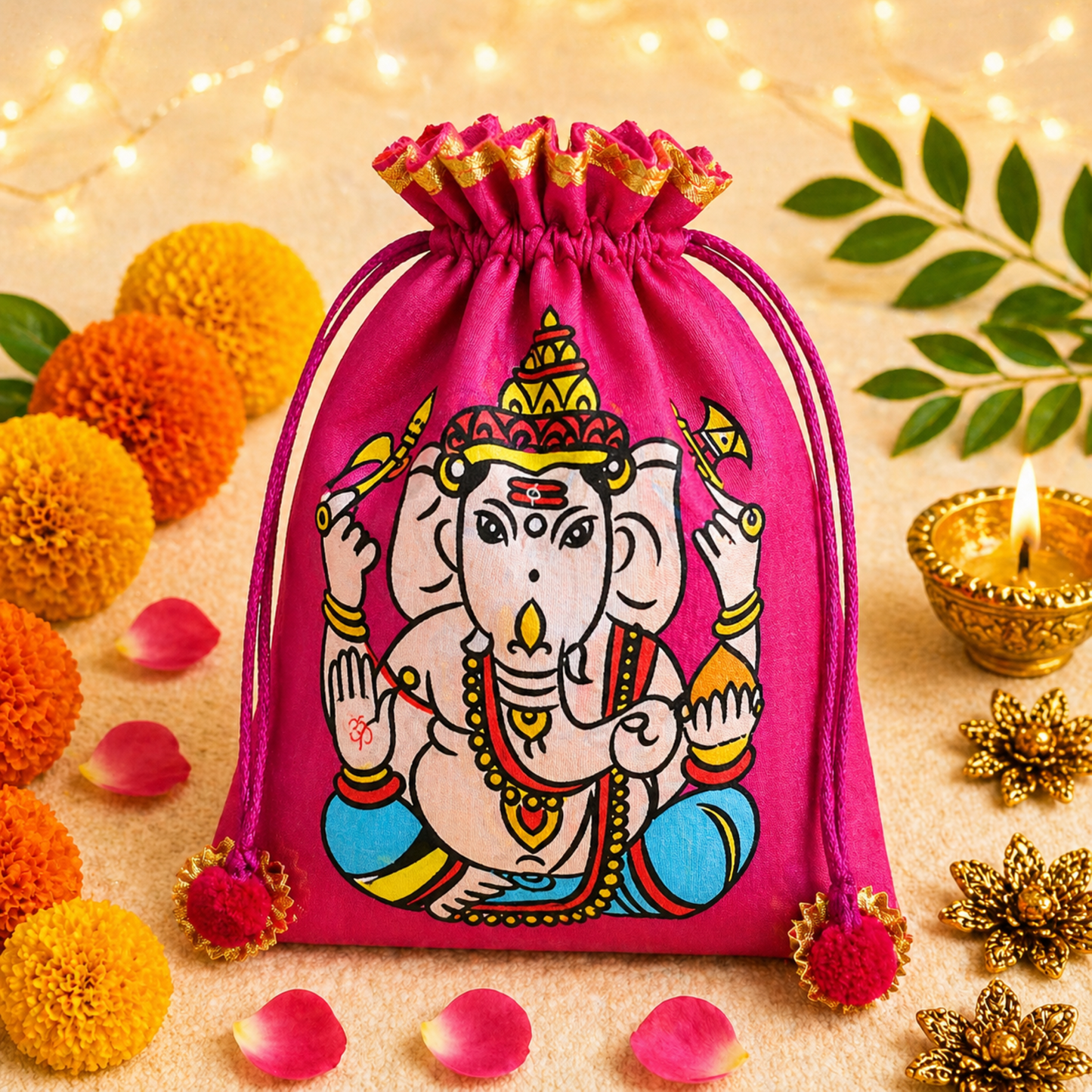 Ganpati Potli Gifting Bag