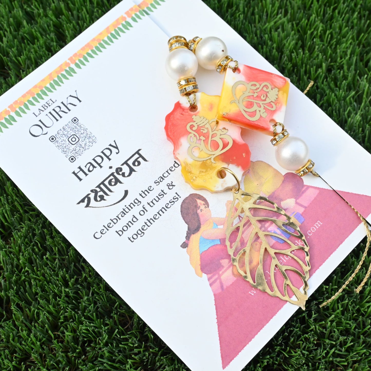 Bhaiya Bhabhi Rakhi Lumba Set