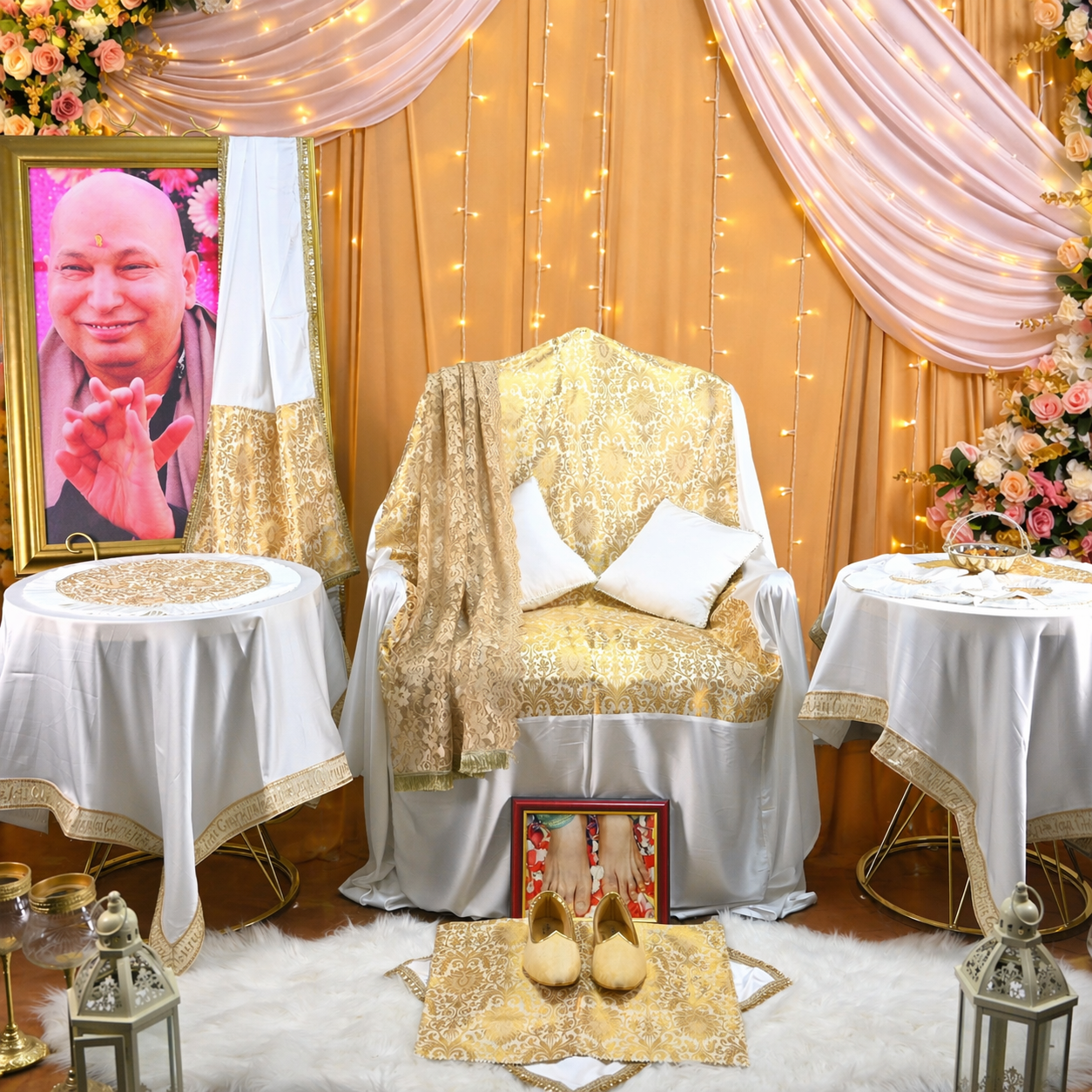 Premium Guruji Chola Set (13 Pieces) – Complete Seva Gift Collection