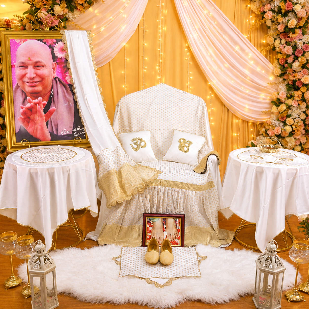 Premium Guruji Chola Set (12 Pieces) – Complete Seva Gift Collection