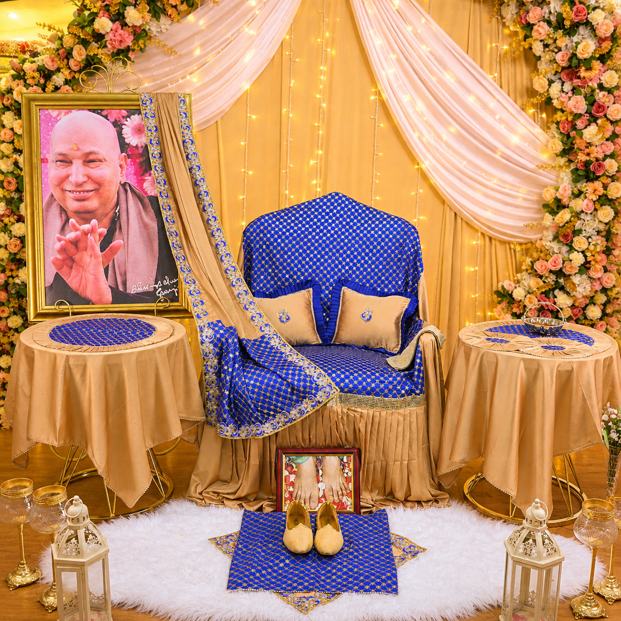 Premium Guruji Chola Set (12 Pieces) – Complete Seva Gift Collection