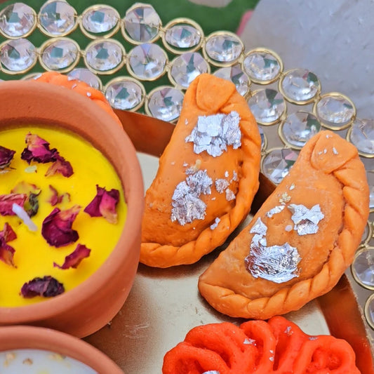 Traditional Gujiya Candle