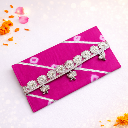 Premium Gota Patti Wedding Envelope – Indian Sagan Envelope Dubai